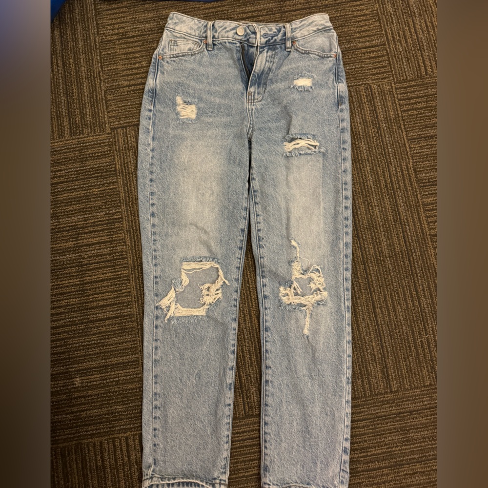 pac sun size 26 straight leg jeans